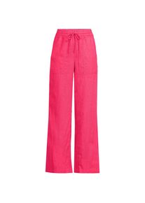 LANDS' END Leinen-Schlupfhose mit weitem Bein f&uuml;r Damen, Damen, size: regular, Pink, Leinen, by Lands' End