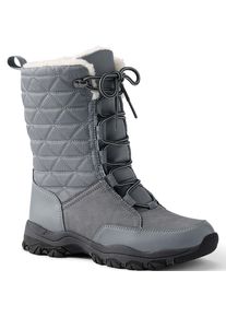 LANDS' END Schneestiefel SQUALL f&uuml;r Damen, Damen, size: regular, Grau, Gummi/Polyurethan, by Lands' End