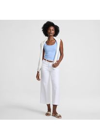 LANDS' END Ripp-Tanktop f&uuml;r Damen, Damen, size: regular, Blau, Elasthan/Baumwoll-Mischung, by Lands' End