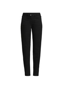 LANDS' END Slim Fit Jeans High Waist in Petite-Gr&ouml;&szlig;e, Damen, size: petite, Schwarz, Baumwolle/Baumwoll-Mischung, by Lands' End