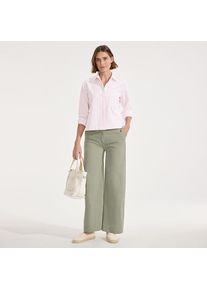 LANDS' END Weite Chinos High Waist aus Lyocell-Mix f&uuml;r Damen, Damen, size: regular, Gr&uuml;n, Baumwolle/Baumwoll-Mischung, by Lands' End