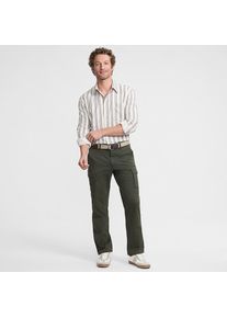 LANDS' END Cargohose mit G&uuml;rtel f&uuml;r Herren, Herren, size: regular, Gr&uuml;n, Baumwolle/Baumwoll-Mischung, by Lands' End
