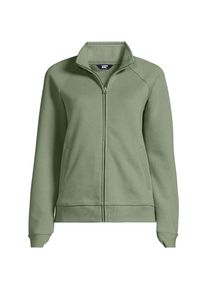 LANDS' END Serious Sweats Rei&szlig;verschluss-Jacke f&uuml;r Damen in Plus-Gr&ouml;&szlig;e, Damen, size: plus, Gr&uuml;n, Baumwoll-Mischung/Polyester-Mischung, by Lands' End
