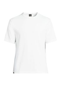 LANDS' END Supima-Shirt '63 aus Interlock-Baumwolle in Tall-Gr&ouml;&szlig;e, Herren, size: tall, Wei&szlig;, Baumwolle, by Lands' End