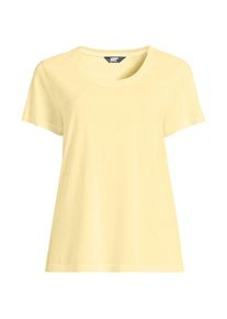 LANDS' END Shirt aus Leinenmix f&uuml;r Damen in Plus-Gr&ouml;&szlig;e, Damen, size: plus, Gelb, Leinen/Viskose, by Lands' End