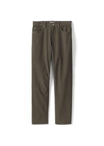LANDS' END Classic Fit Feincordhose, Herren, size: regular, Gr&uuml;n, Elasthan/Baumwoll-Mischung, by Lands' End