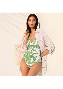 LANDS' END Tankinitop mit V-Ausschnitt f&uuml;r Damen, Damen, size: regular, Wei&szlig;, Nylon-Mischung, by Lands' End