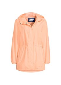 LANDS' END Wasserdichte Regenjacke SQUALL mit Packfach f&uuml;r Damen, Damen, size: regular, Orange, Polyester, by Lands' End