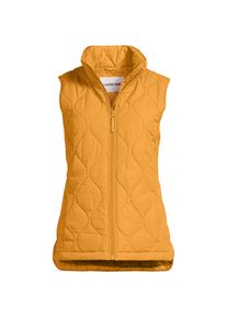 LANDS' END Isolierte FeatherFree&trade; Steppweste in Plus-Gr&ouml;&szlig;e, Damen, size: plus, Gelb, Polyester, by Lands' End