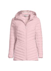 LANDS' END Daunenjacke WANDERWEIGHT Verstaubar Ultraleicht mit Kapuze f&uuml;r Damen in Plus-Gr&ouml;&szlig;e, Damen, size: plus, Pink, Nylon/Daunen, by Lands' End