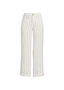LANDS' END 7/8-Hose aus Leinen f&uuml;r Damen, Damen, size: regular, Elfenbein, by Lands' End