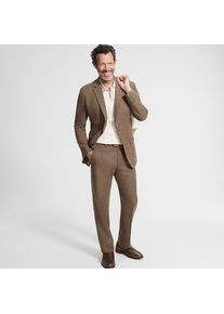 LANDS' END Classic Fit Business-Hose aus Leinenmix f&uuml;r Herren, Herren, size: regular, Braun, Leinen/Baumwoll-Mischung/Viskose-Mischung, by Lands' End