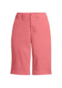 LANDS' END Chino-Bermudas f&uuml;r Damen in Plus-Gr&ouml;&szlig;e, Damen, size: plus, Rot, Elasthan/Baumwoll-Mischung, by Lands' End