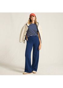 LANDS' END Serious Sweats Straight Fit Thermohose f&uuml;r Damen, Damen, size: regular, Blau, Baumwoll-Mischung/Polyester-Mischung, by Lands' End