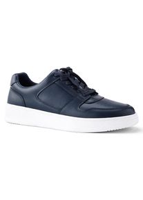 LANDS' END Leder-Sneaker, Herren, size: regular, Blau, Leder, by Lands' End