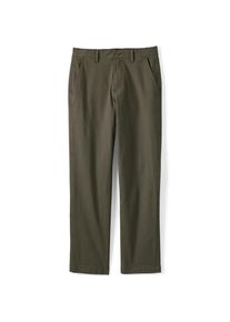 LANDS' END Flanellgef&uuml;tterte Chinohose mit Komfortbund, Classic Fit, Herren, size: regular, Gr&uuml;n, Baumwoll-Mischung, by Lands' End