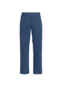 LANDS' END Chino-Hose im Straight Fit f&uuml;r Herren, Herren, size: regular, Blau, by Lands' End