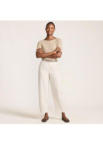 LANDS' END Soft Ease Barrelhose aus Leinenmix f&uuml;r Damen, Damen, size: regular, Beige, by Lands' End