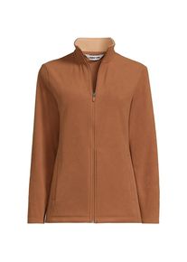 LANDS' END Anyweather Fleece-Jacke in Petite-Gr&ouml;&szlig;e, Damen, size: petite, Braun, Polyester, by Lands' End
