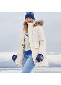 LANDS' END Expeditions-Daunenparka f&uuml;r Damen in Petite-Gr&ouml;&szlig;e, Damen, size: petite, Elfenbein, Polyester, by Lands' End