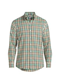 LANDS' END CLASSIC FIT. B&uuml;gelfreies Twillhemd f&uuml;r Herren, Herren, size: regular, Gr&uuml;n, Baumwolle, by Lands' End