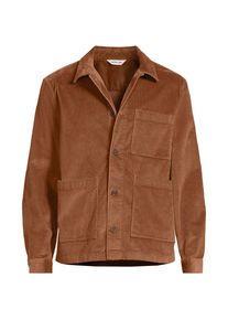 LANDS' END Cord-Jacke im Worker-Stil f&uuml;r Herren, Herren, size: regular, Orange, Elasthan/Baumwoll-Mischung, by Lands' End