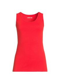 LANDS' END Baumwoll-Top f&uuml;r Damen in Plus-Gr&ouml;&szlig;e, Damen, size: plus, Rot, Baumwolle, by Lands' End