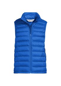 LANDS' END Ultraleichte verstaubare Wanderweight-Daunenweste f&uuml;r Herren, Herren, size: regular, Blau, Polyester/Nylon/Daunen, by Lands' End