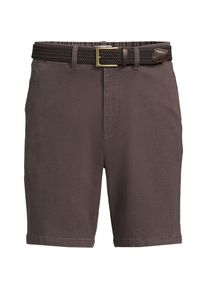 Chino-Shorts mit Textur und G&uuml;rtel f&uuml;r Herren, Herren, size: regular, Braun, Baumwolle/Lyocell (Viskose)/Baumwoll-Mischung, by Lands' End