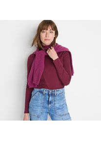 LANDS' END Rollkragenshirt aus Supima f&uuml;r Damen, Damen, size: regular, Rot, Baumwolle, by Lands' End