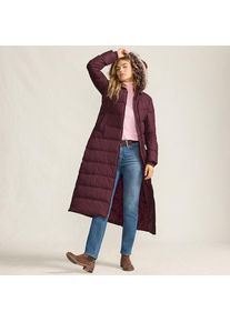 LANDS' END Maxi-Daunenmantel mit Kapuze f&uuml;r Damen, Damen, size: regular, Rot, Polyester, by Lands' End