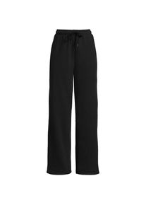 LANDS' END Jogginghose mit geradem Bein SERIOUS SWEATS f&uuml;r Damen, Damen, size: regular, Schwarz, Baumwoll-Mischung/Polyester-Mischung, by Lands' End