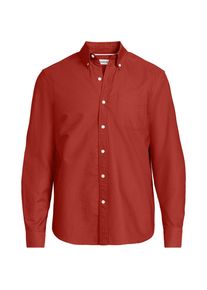 LANDS' END Oxford-Hemd Sail Rigger Classic Fit, Herren, size: regular, Orange, Baumwolle, by Lands' End