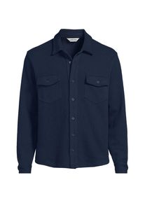 LANDS' END Bedford-Hemdjacke f&uuml;r Herren, Herren, size: regular, Blau, Baumwoll-Mischung/Polyester-Mischung, by Lands' End