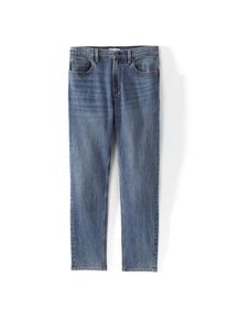LANDS' END Stretch-Denim Jeans, Slim Fit, Herren, size: regular, Blau, Baumwoll-Mischung, by Lands' End
