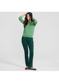 LANDS' END Straight Fit Cordhose Mid Waist f&uuml;r Damen, Damen, size: regular, Gr&uuml;n, Baumwoll-Mischung, by Lands' End