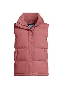 LANDS' END Wasserabweisende Daunenweste f&uuml;r Damen in Plus-Gr&ouml;&szlig;e, Damen, size: plus, Rot, Nylon, by Lands' End