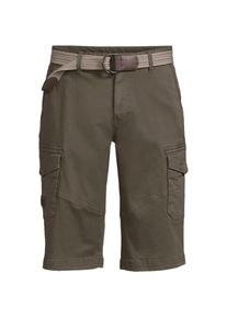 LANDS' END Cargo-Shorts mit G&uuml;rtel f&uuml;r Herren, Herren, size: regular, Gr&uuml;n, Baumwoll-Mischung, by Lands' End