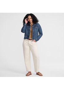 LANDS' END Jeansjacke f&uuml;r Damen, Damen, size: regular, Blau, Baumwolle/Elasthan/Polyester, by Lands' End