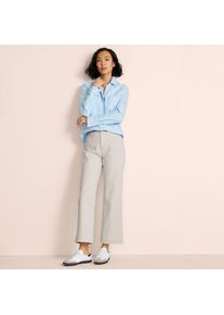 LANDS' END Chino-Culotte f&uuml;r Damen, Damen, size: regular, Beige, Elasthan/Baumwoll-Mischung, by Lands' End
