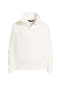 LANDS' END Sweatshirt SERIOUS SWEATS mit Rei&szlig;verschluss f&uuml;r Damen, Damen, size: regular, Elfenbein, Baumwoll-Mischung/Polyester-Mischung, by Lands' End
