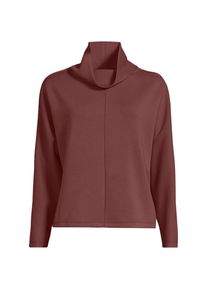 LANDS' END Samtweiches Sweatshirt f&uuml;r Damen in Petite-Gr&ouml;&szlig;e, Damen, size: petite, Pink, Polyester/Polyester-Mischung/Baumwolle Modal, by Lands' End