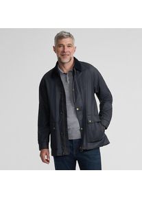 LANDS' END Wachsjacke f&uuml;r Herren, Herren, size: regular, Blau, Baumwolle/Polyester, by Lands' End
