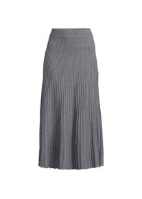 LANDS' END Maxirock Silk Touch f&uuml;r Damen, Damen, size: regular, Grau, Polyester/Viskose/Polyester-Mischung, by Lands' End