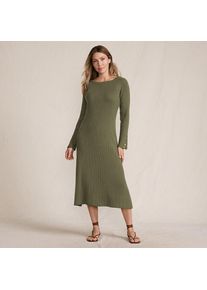 LANDS' END Strickkleid Silk Touch f&uuml;r Damen in Petite-Gr&ouml;&szlig;e, Damen, size: petite, Gr&uuml;n, Polyester/Nylon/Viskose, by Lands' End