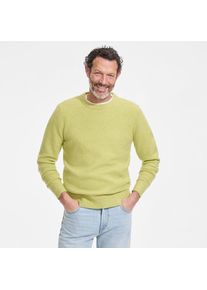 LANDS' END Wool Touch Rundhals-Pullover f&uuml;r Herren, Herren, size: regular, Gr&uuml;n, Wolle/Polyester/Nylon, by Lands' End