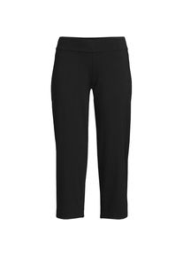 LANDS' END Stretch-Freizeithose in 3/4-L&auml;nge f&uuml;r Damen, Damen, size: regular, Schwarz, Baumwoll-Mischung, by Lands' End
