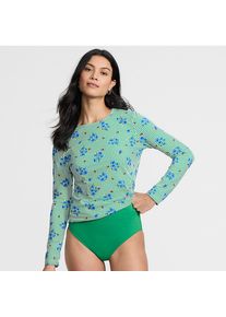 LANDS' END Bikinihose zum Umschlagen, High Waist, f&uuml;r Damen, Damen, size: regular, Gr&uuml;n, Nylon-Mischung, by Lands' End