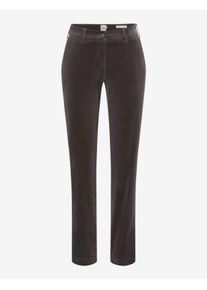 Brax Damen Chino Style MARON S SMOKE GREY, dunkelgrau, Gr. 50K