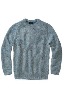 Mey & Edlich Mey & Edlich Herren Gletscher-Rundhals-Pulli Blau 62 % Wolle, 23 % Baumwolle, 15 % Polyamid